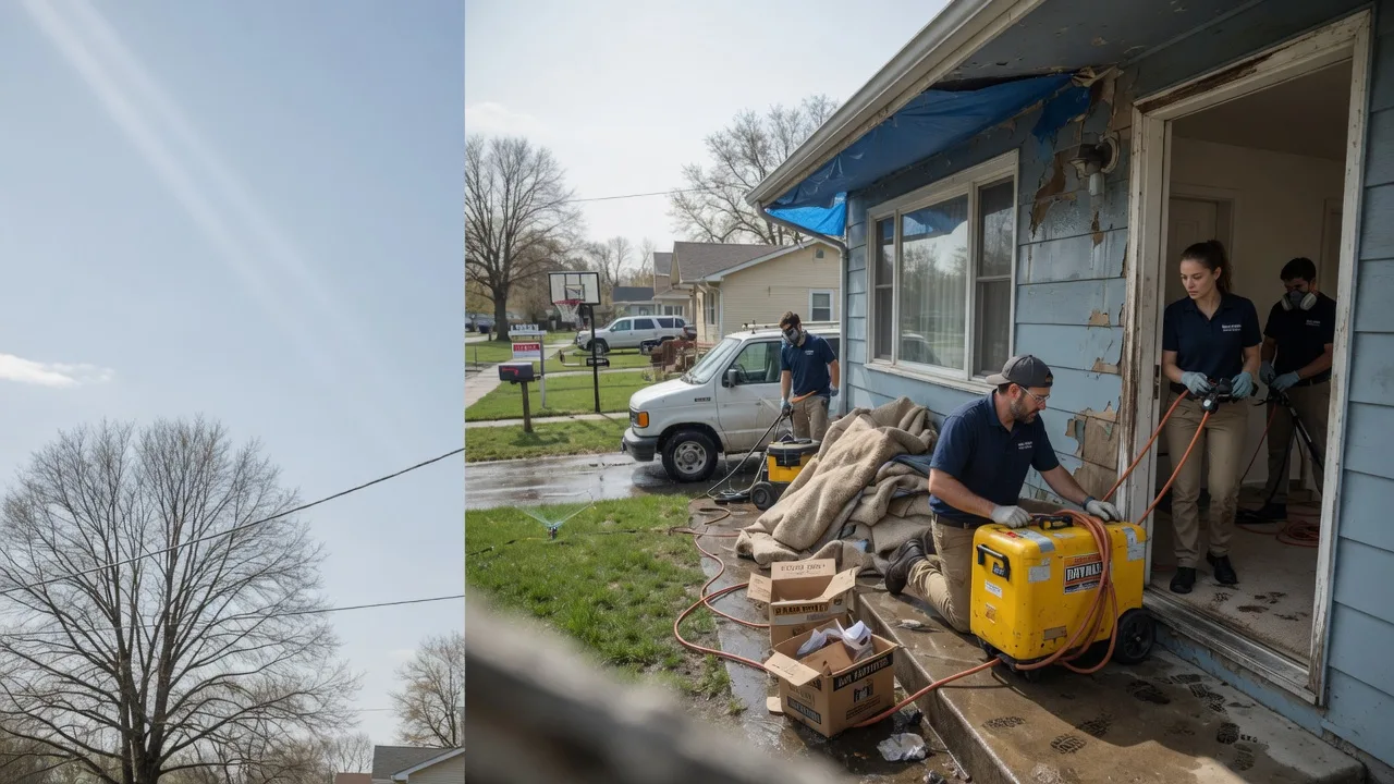 Basement Flood Cleanup in Melrose, MT near me